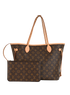 Neverfull MM, &pound;1,100, Handbags, Brown/Tan, Canvas, Other view